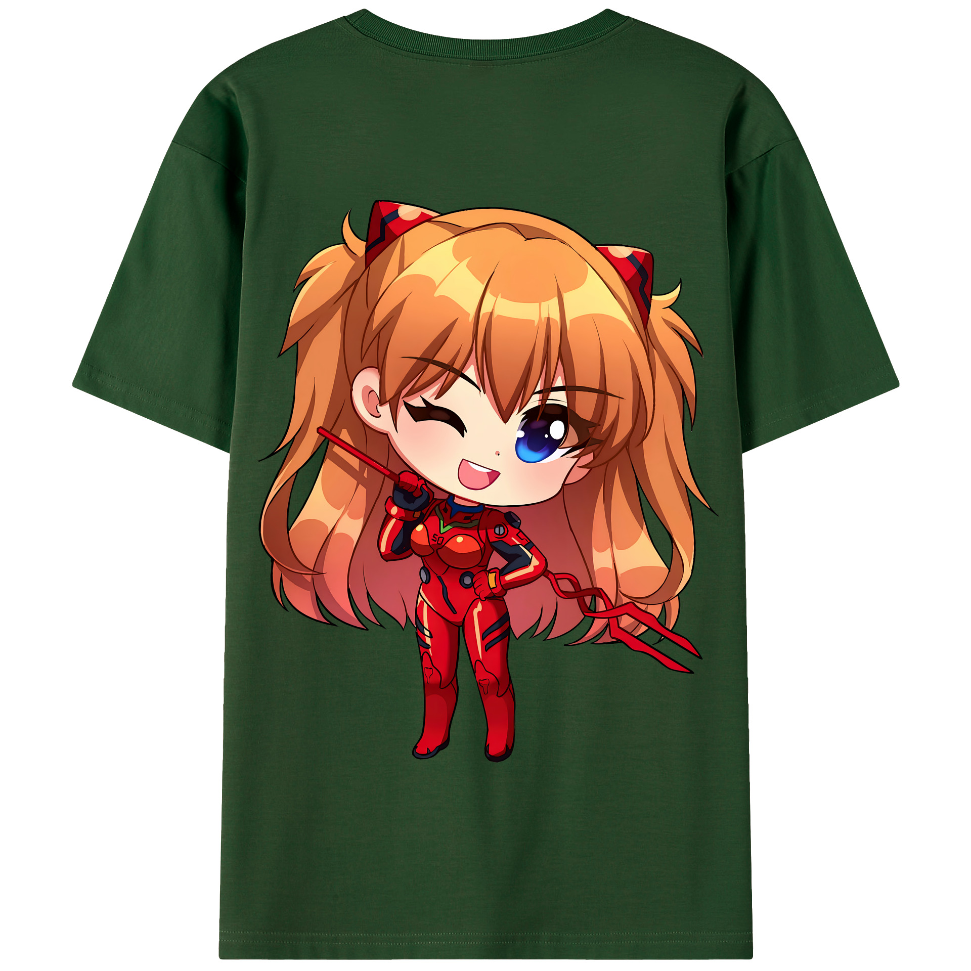 （画像用） EVA 新世紀エヴァンゲリオン 綿100％半袖Tシャツ（背面プリント）